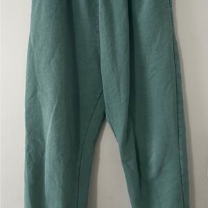 Zara Sage Green Relaxed sweatpants